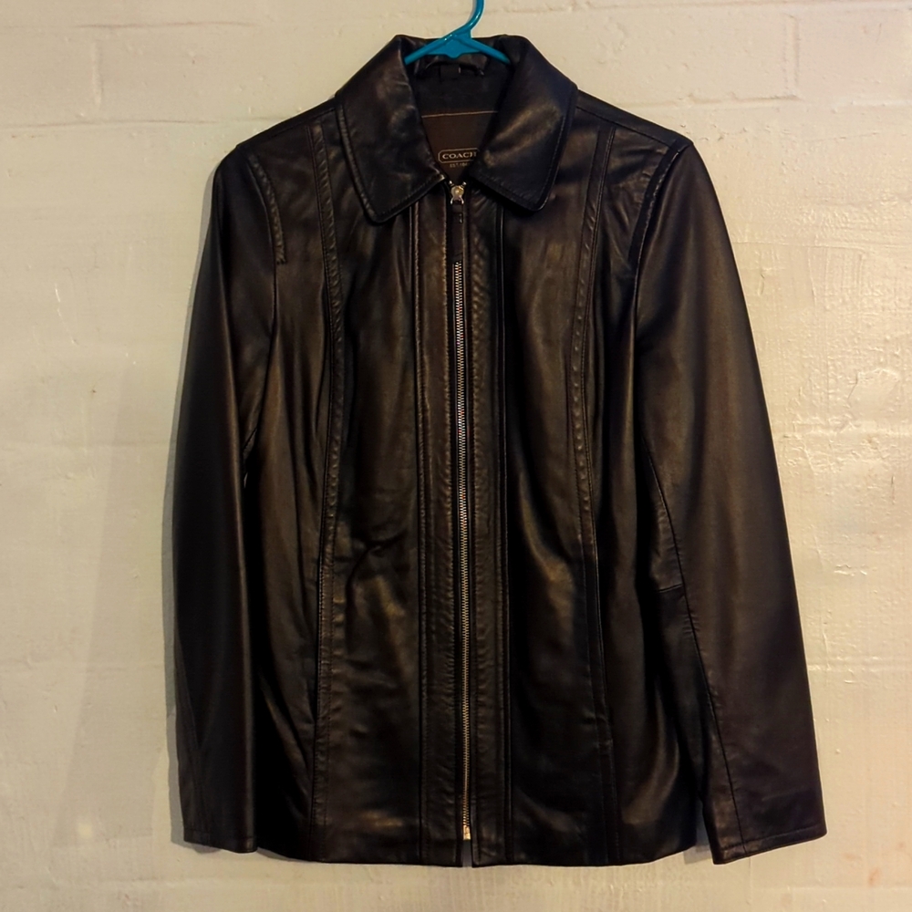 Coach Leather Jacket